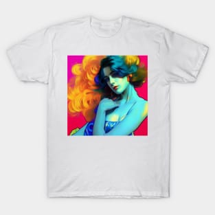 80's and 20s Retro Girl T-Shirt